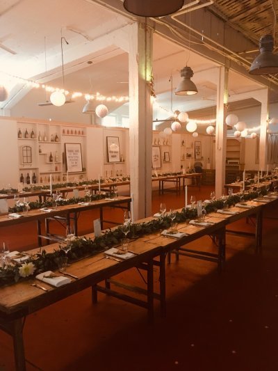 Innenaufnahme der Hocheitslocation Luck in a Cup in Mülheim an der Ruhr